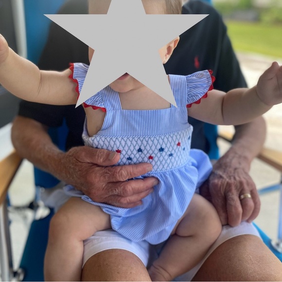 Stitchy Fish Patriotic Bubble 9m - Picture 8 of 8